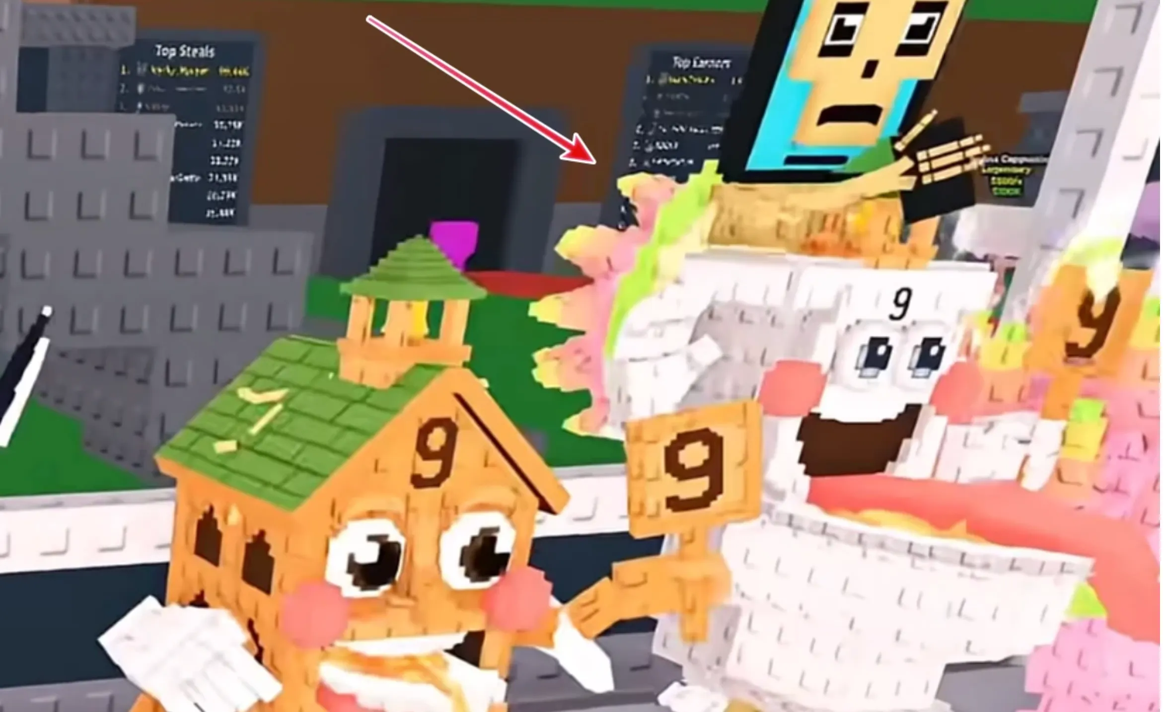 La Secret Combinasion steal a brainrot